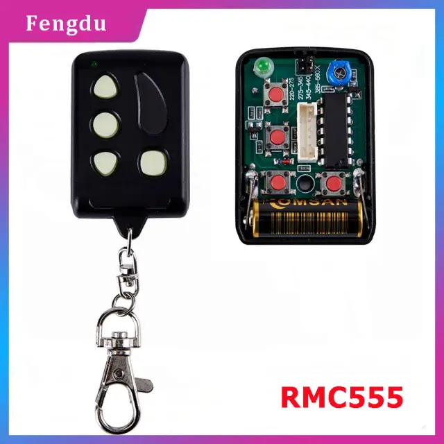 Controle Remoto Universal para Portão RMC555 Frequência Ajustável