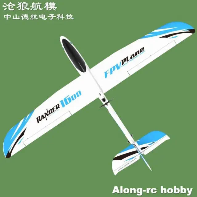 Volantex RC Ranger 1600 V757-7 Avião Planador FPV 1600mm