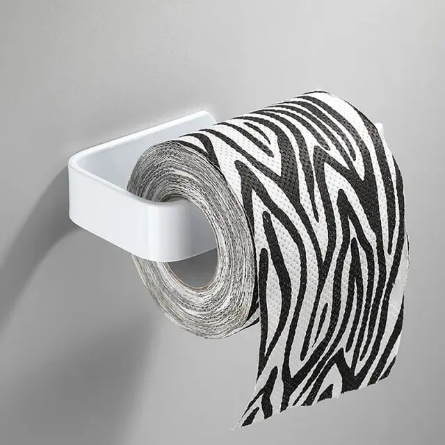 Suporte de Toalha de Papel Adesivo para Cozinha e Banheiro Dispenser de Guardanapo