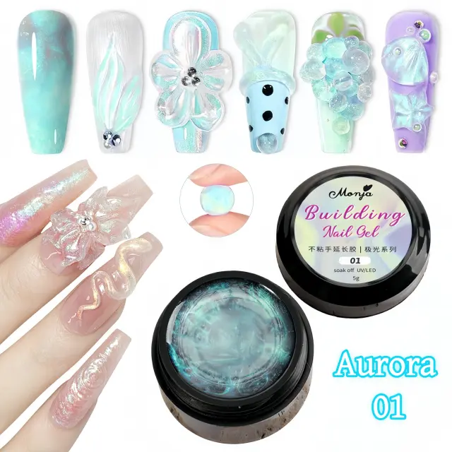 Gel de Unha 3D Hard Gel Não Pegajoso 15g