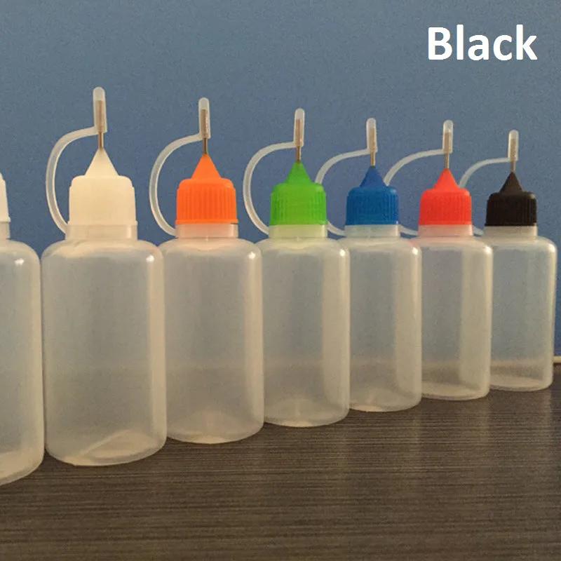 Chzimade 5 peças 30ml ferramentas de cerâmica de plástico recarregáveis garrafa de agulha espremível linha de ponto diy ferramentas de argila de polímero presentes - Image 1