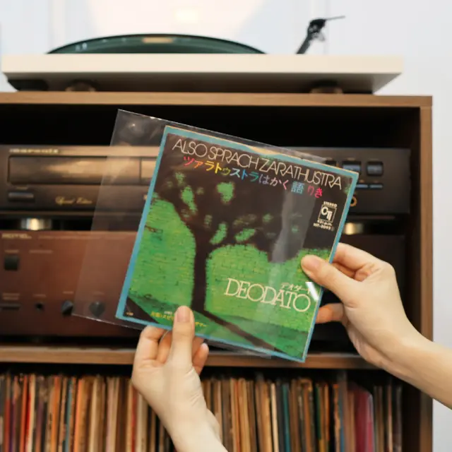 Protetor de Disco de Vinil 7 Polegadas Anti-Estático 50 Peças