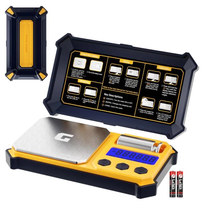 Balança Digital de Precisão 300g x 0.01g Mini para Alimentos e Joias