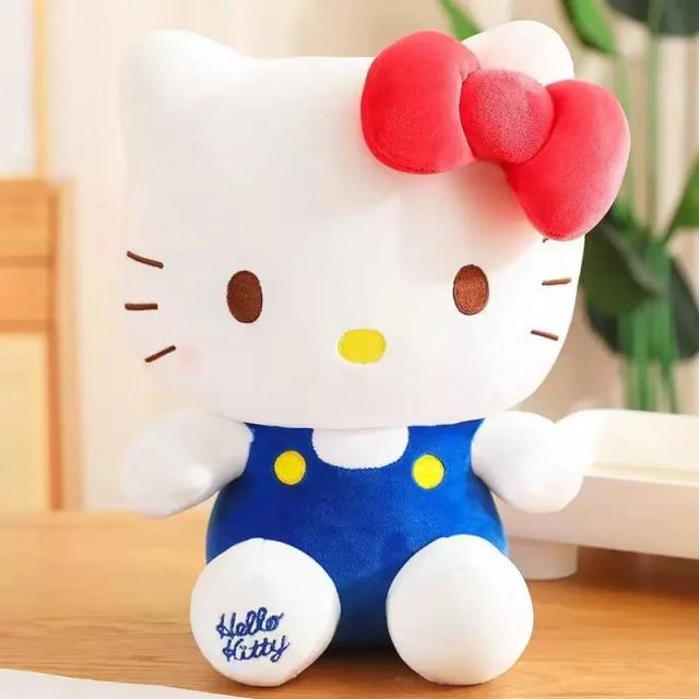 Sanrio Pelúcia 25CM Hello Kitty Kuromi Cinnamonroll Pochacco Boneco Kawaii Infantil