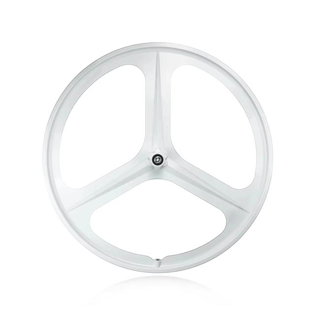 Magicbros Roda de Bicicleta 700c Liga Magnésio 3 Raios V-Brake Pista