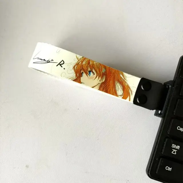 Moda anime teclado fita alça de teclado mecânico universal gaming teclado cinta teclado streamers decoração acessórios
