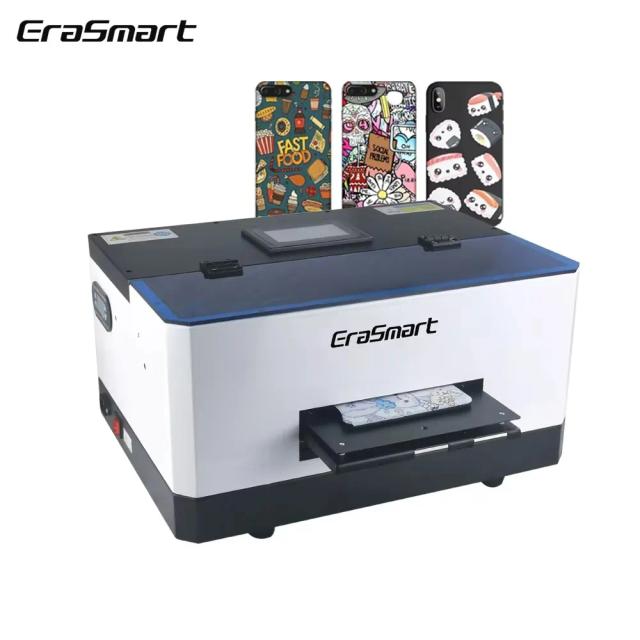 Impressora UV EraSmart A5 para Caixas de Telefone em PVC, TPU, Vidro e Couro