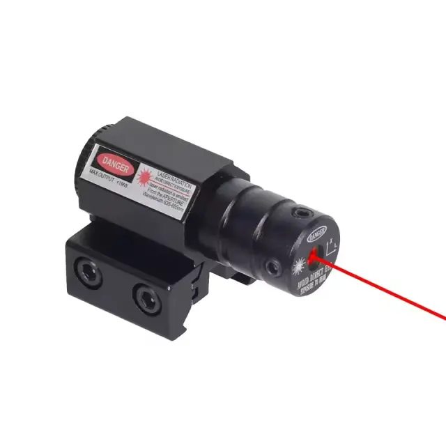 Mira Laser Tática Universal Ponto Verde Vermelho 11mm/20mm Picatinny