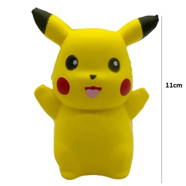 Pokemon Pikachu Squishy Anti Estresse Brinquedo Kawaii Lento Subindo Plutônio Figet 1 Unidade