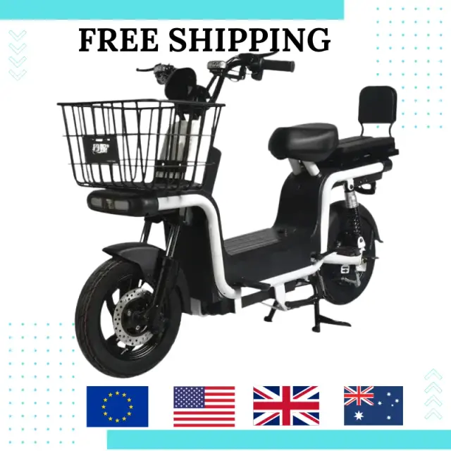 Weenko E-bike 350W 48V 20Ah Bateria Lítio 14" Pneu Urbano