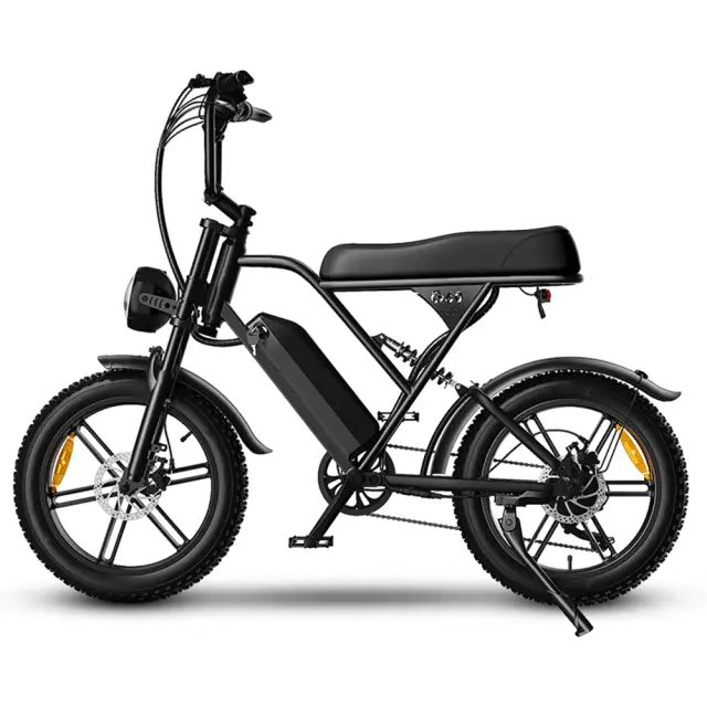 Bicicleta Elétrica HDJ 1000W 48V 15Ah Pneu Gordo Off-Road