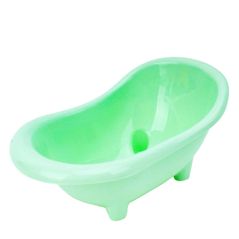 Animais pequenos hamster cama banheira gaiola brinquedos acessórios de plástico relaxar habitat casa almofada de sono comida tigela para cobaias - Image 1