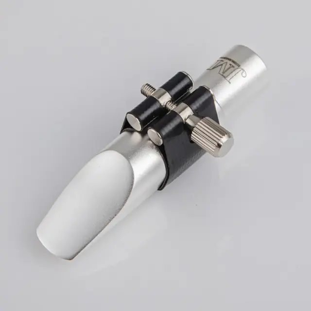 Saxofone Soprano Tenor Profissional Alto Metal Boquilha Ouro e Sliver Banhadas 56789
