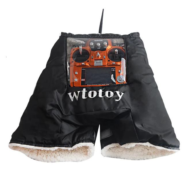 FPV Luvas Quentes Transmissor Inverno Outdoor para RC AT10II AT9S Drone