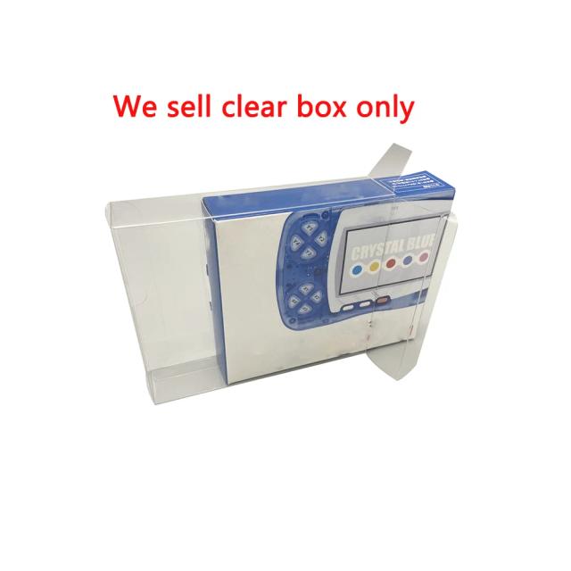 Exibição Clara para Consoles Bandai WSC - Caixa Protetora para Animais de Estimação e Coleção de Cores Maravilhosas