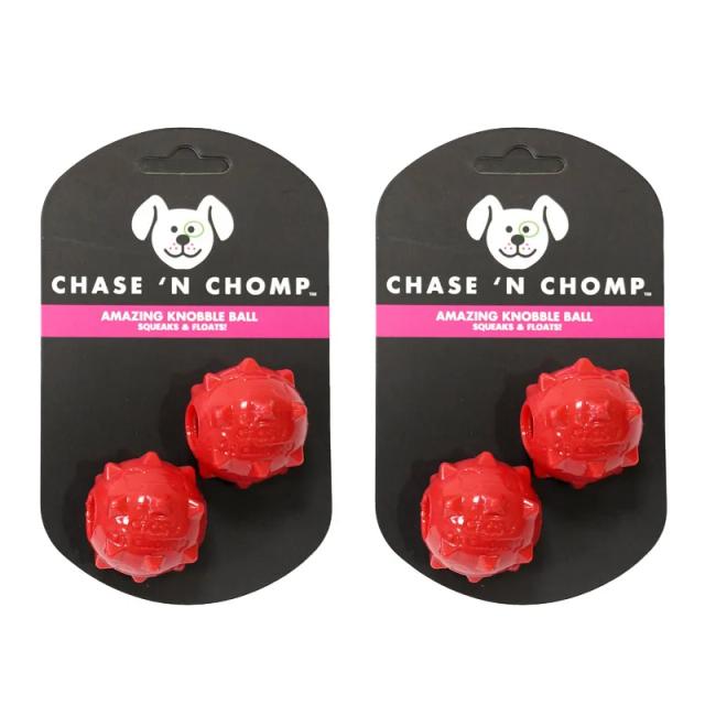 Caitec Mini Bola Chiado para Cães Pequenos e Mini