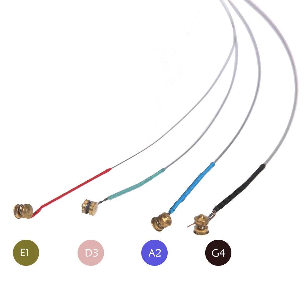 Conjunto completo de acessórios para violino, 4 peças de reposição para 3/4 e 4/4 instrumentos musicais - Image 1