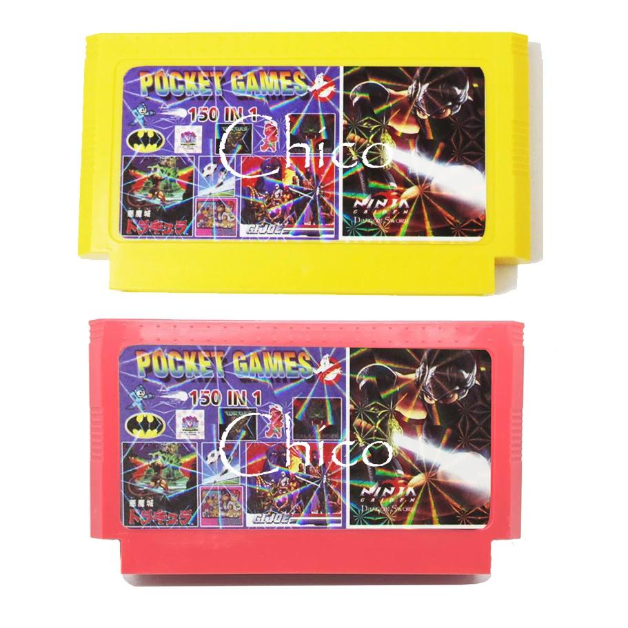 150 em 1 quente para cartucho de jogo de console de videogame de 8 bits - Image 1