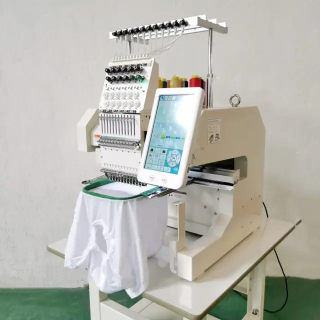 Lewanjoy Máquina de Bordar 12/15 Agulhas para Tampas, Camisetas e Chapéus