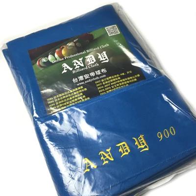 Toalha de Mesa de Bilhar Andy 900 9ft Original Azul/Verde/Pó Azul