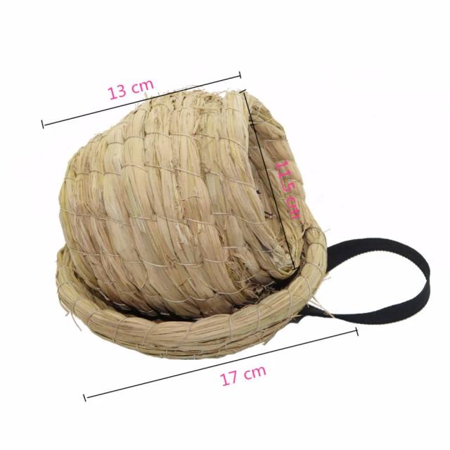 Gaiola Grande para Pássaros com Canudo para Papagaio e Acessórios para Hamster e Ninho