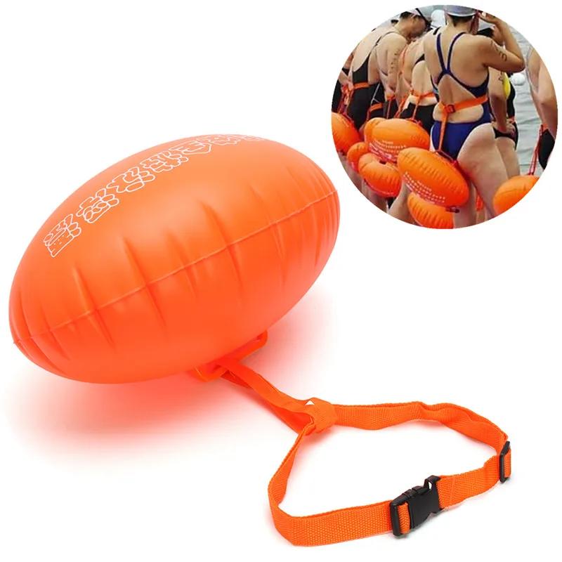 Esportes aquáticos de segurança nadar boia flutuador natação chateado inflado dispositivo flutuação para piscina de água aberta & acessórios - Image 1