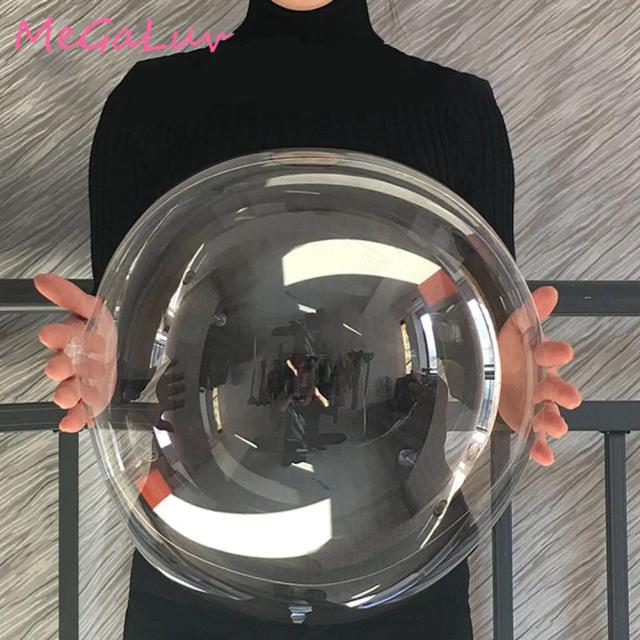 Balões de Natal e Festas de Aniversário: Conjunto de 10 Bolhas Transparentes Luminosas em 12, 18, 20 e 24 Polegadas para Decorações com Hélio