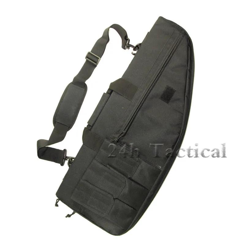 Bolsa de transporte para arma de náilon, 72cm, tática, rifle, estojo, airsoft, paintball, rifle, bolsa de ombro para ak 47, m4, ar15 - Image 1