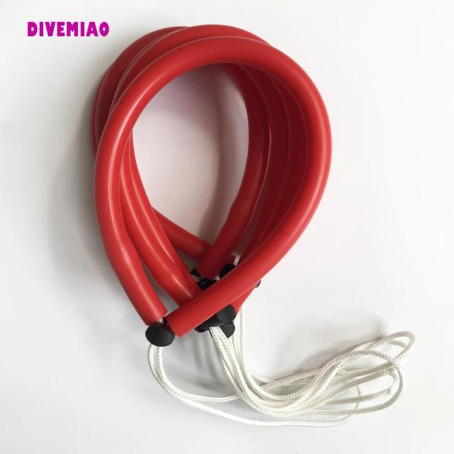 Cordão de Pulso à Prova D'Água em Preto e Vermelho para Câmeras de Mergulho