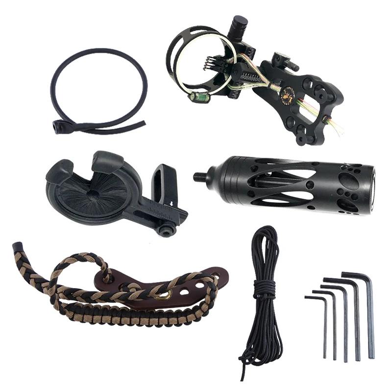 Conjunto de acessórios para arco composto, arco e flechas com estabilizador para caça, acessórios de tiro com arco - Image 1
