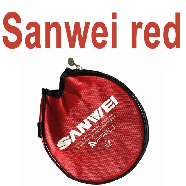 Capa Compacta para Raquete de Tênis de Mesa Sanwei - Proteção Estilizada para Raquete de Ping Pong