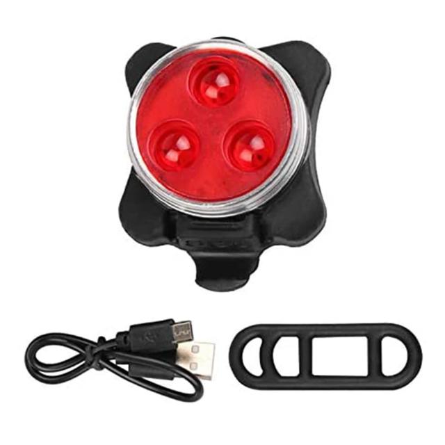 MC889 Luzes LED para Skate e Longboard Frontal e Traseira USB