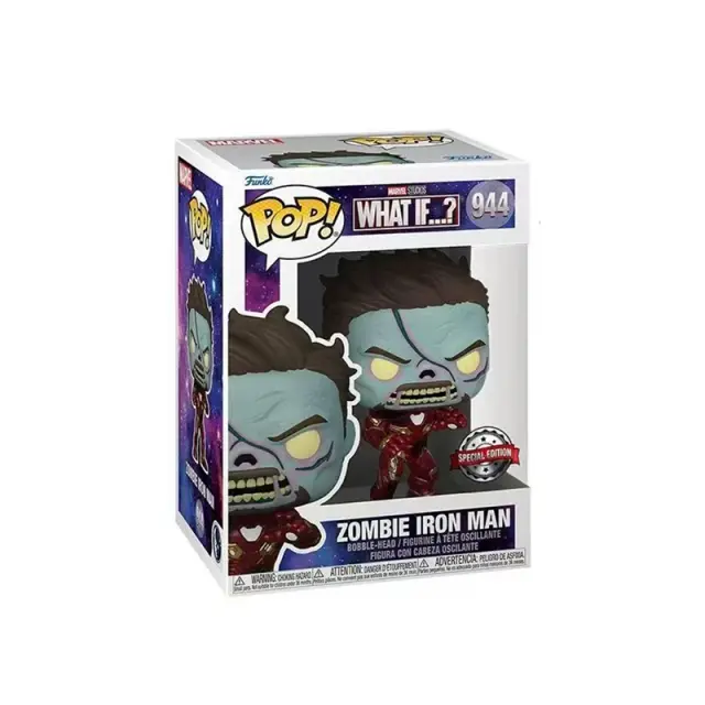 Funko Pop Marvel 944 Zombie Iron Man Colecionável Presente