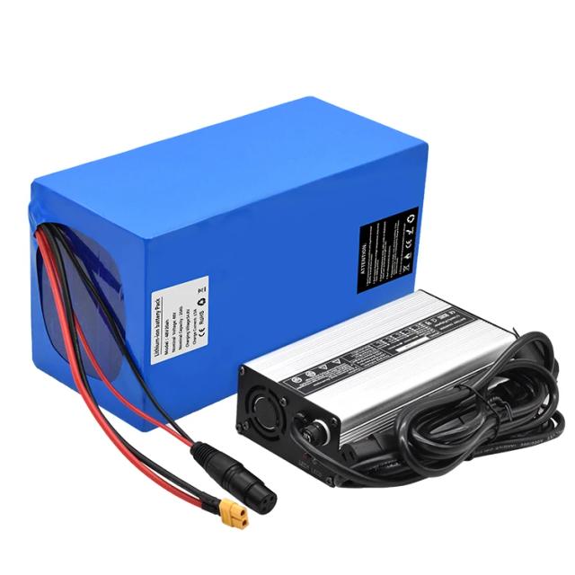NLK Bateria de Íon de Lítio 18650 para Bicicleta Elétrica 36V-72V 15Ah-30Ah