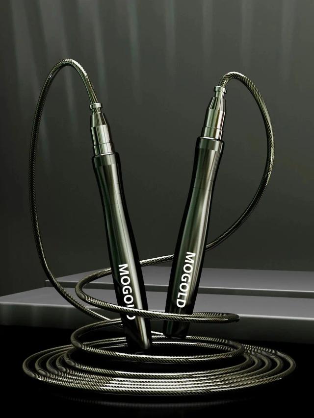 Corda de Pular Profissional para Crossfit e Musculação Ajustável 3m