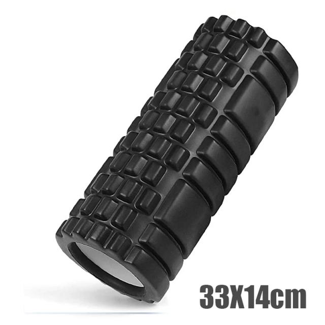 Coluna de Yoga Artefato 33cm Rolo de Massagem Muscular Relaxamento Muscular