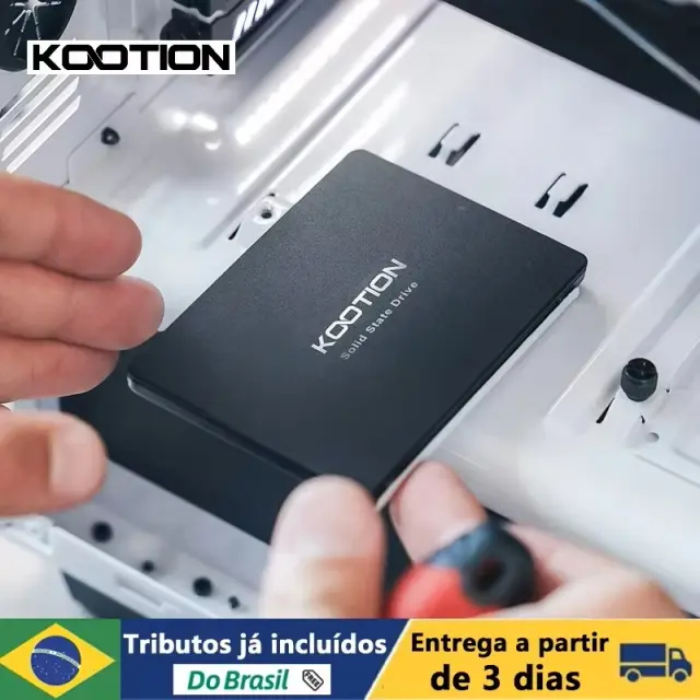KOOTION X12 SSD 2TB SATA III Unidade de Estado Sólido Interna