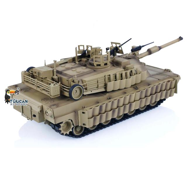 Tongde Abrams M1A2 RC Tanque de Batalha Infravermelho & BB 1/16