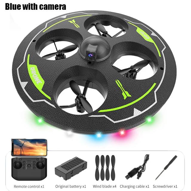 Avião RC com Câmera e Sensor de Obstáculos - Drone de Espuma Inteligente