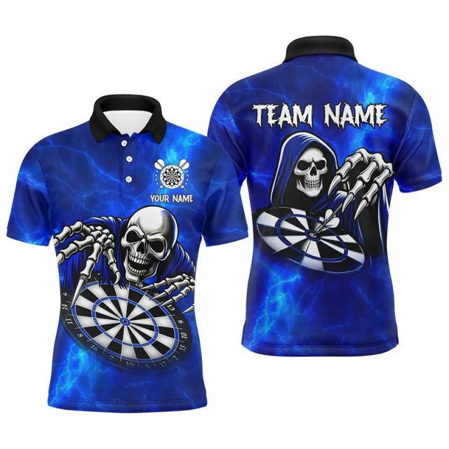 Camisa Polo Masculina Personalizada 3D Impresso Esportes