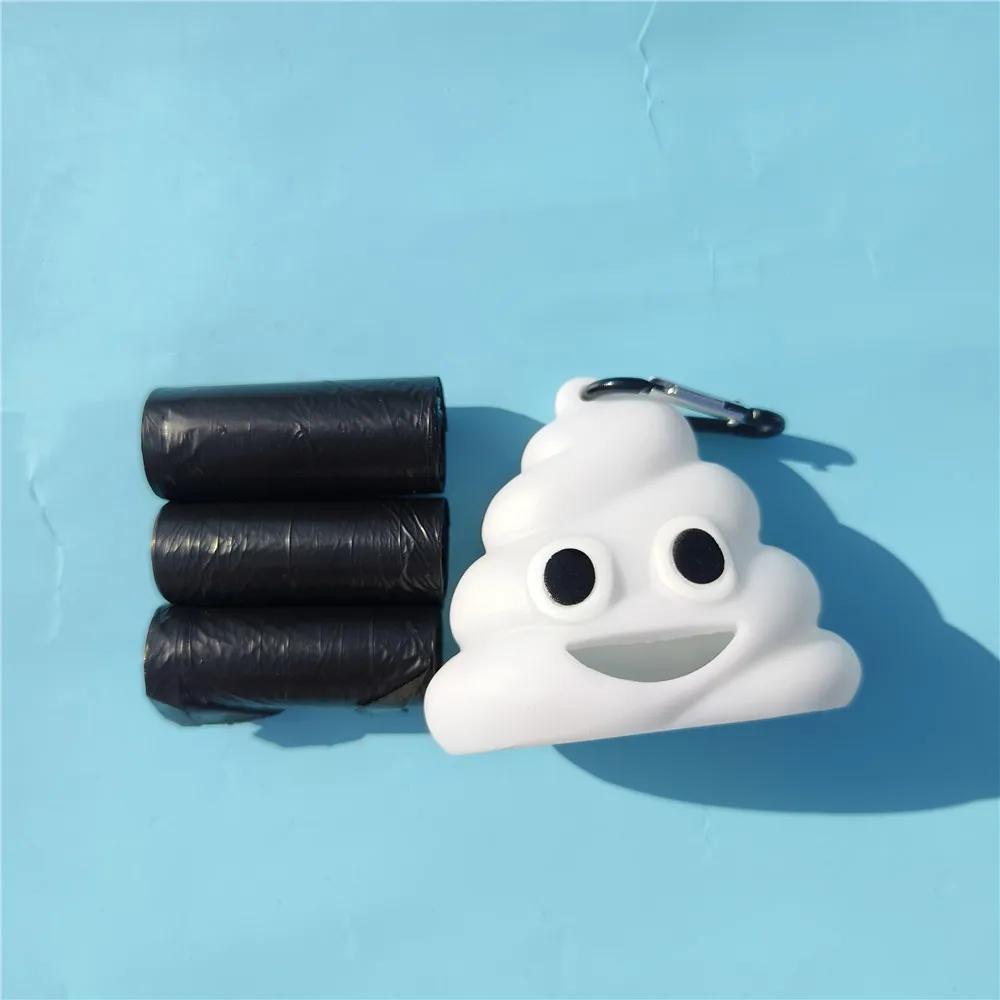 Dispensador personalizado do saco do desperdício do animal de estimação do cocô, Saco bonito do cocô para cães e gatos, Suprimentos da limpeza dos esportes ao ar livre - Image 1