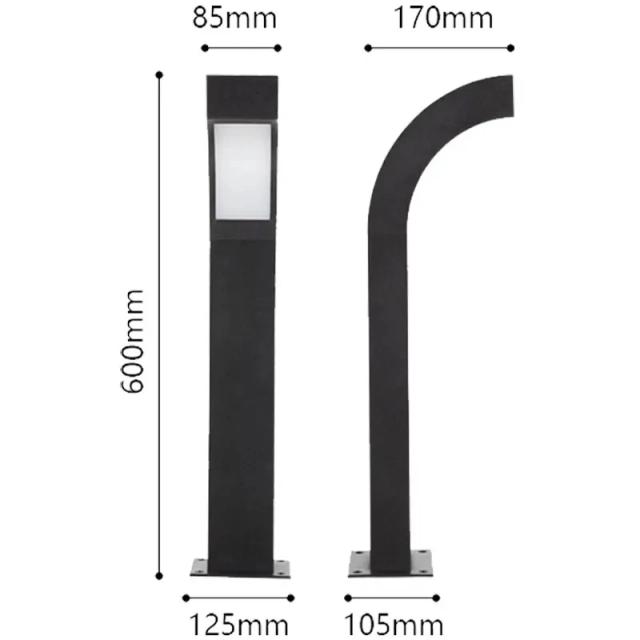 Luminária de LED para Jardim Externa Impermeável para Pátio e Villa