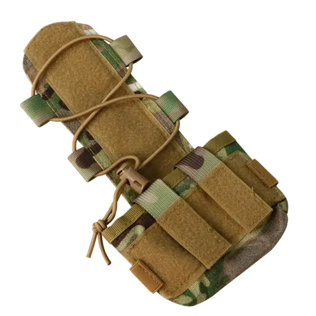 Booiú Bolsa de Bateria para Capacete Rápido NVG Peso Equilibrado 0.07kg Cordura Velcro