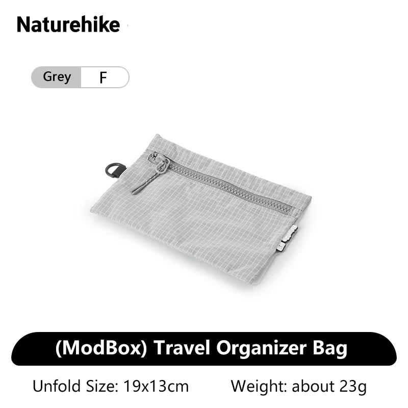 Naturehike modbox bolsa de armazenamento de viagem portátil acampamento ao ar livre viagem de negócios mala separador de roupas organizador de maquiagem sacos - Image 1