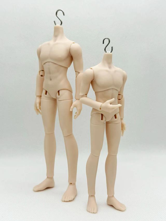 Boneca BJD Voxel 12 Pontos 14.5cm PVC ABS Corpo com Mãos Colecionáveis