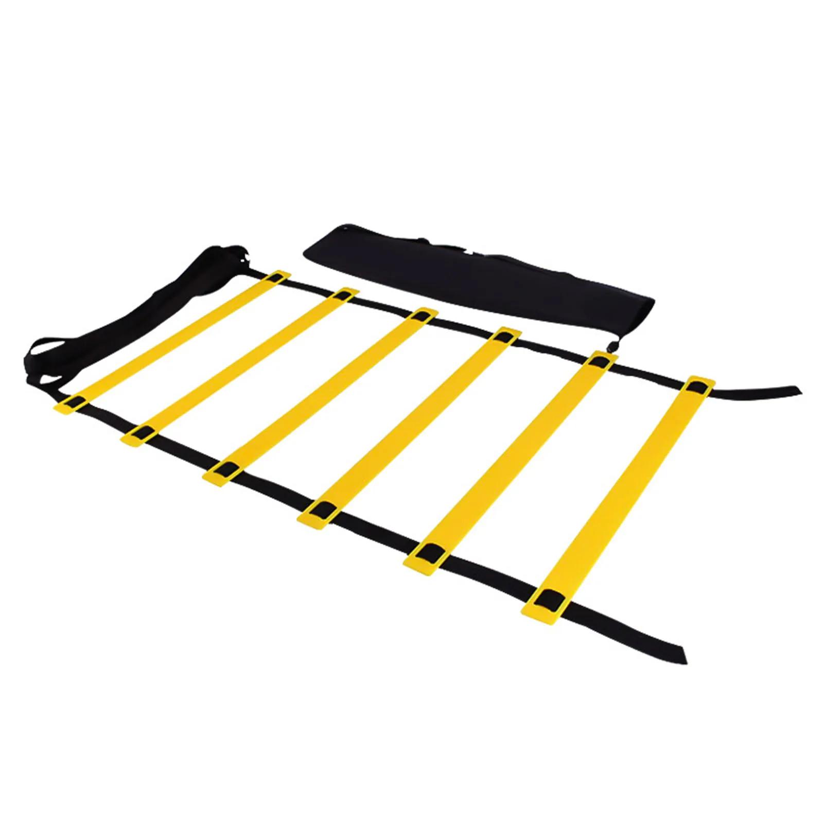 Escada macia dobrável para treinamento de velocidade, degraus ajustáveis, agilidade, versátil, treinamento físico - Image 1