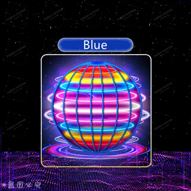 FlyOrb Bola Voadora Boomerang com Luzes LED