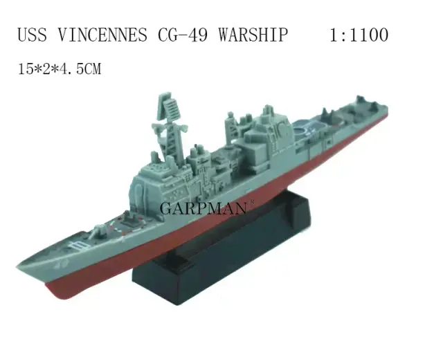 Kit Modelo de Navio de Guerra WWII - Yamato Destroyer - Plástico - Escala 1:700-1:2000