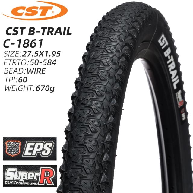 CST C1861 B-TRAIL Pneus Leves Mountain Bike XC Alto Desempenho 26 e 27,5 Polegadas