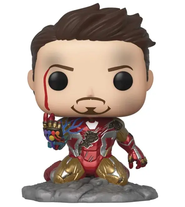 Figura de Vinil Deluxe Glow-in-The-Dark I Am Iron Man 10cm